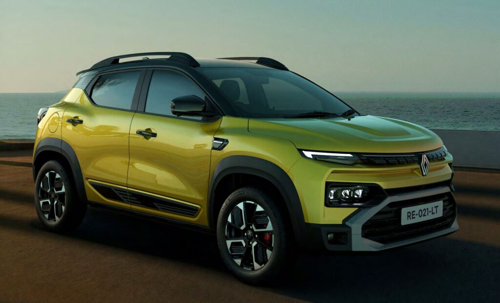 Renault Kiger front view price mileage features India