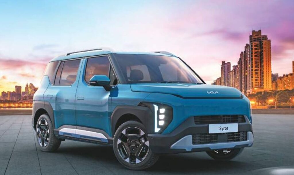 Kia Syros SUV price features mileage India front design