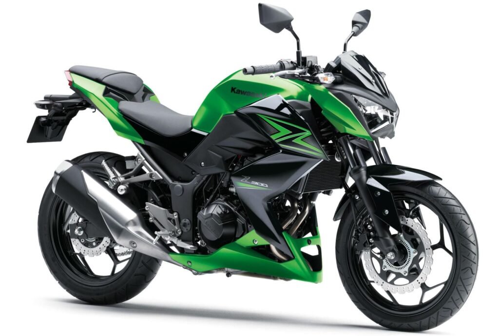 Kawasaki Z300 streetfighter motorcycle in India